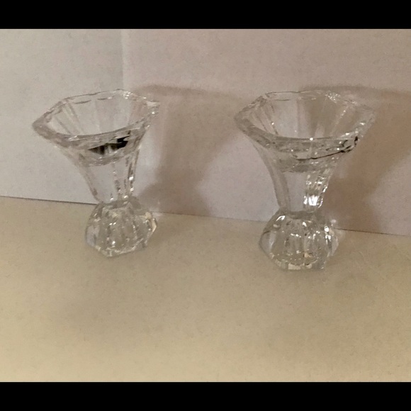 New Mikasa Crystal Candleholder Metro Flair made in Slovenia - Picture 4 of 15